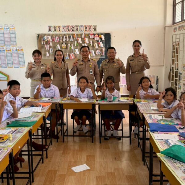 ผอ.สพป.ขอนแก่น เขต 4 ลงพื้นที่ตรวจเยี่ยมโรงเรียนรับเปิดเทอม