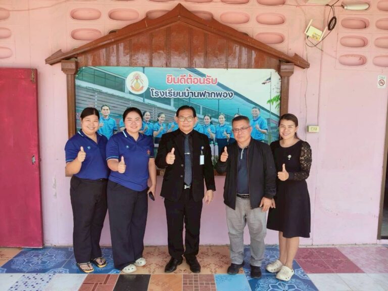 ลงพื้นที่ตรวจเยี่ยมโรงเรียนในสังกัด