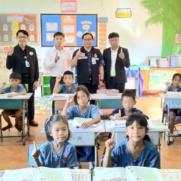 ลงพื้นที่ตรวจเยี่ยมโรงเรียนในสังกัด