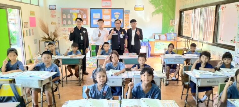 ลงพื้นที่ตรวจเยี่ยมโรงเรียนในสังกัด