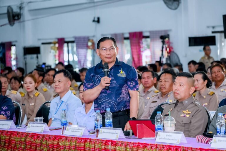 ร่วมให้การต้อนรับคณะกรรมการคัดเลือกนายอำเภอแหวนเพชร ระดับภาค ประจำปี 2569