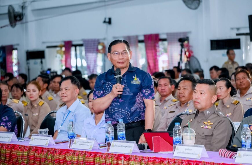 ร่วมให้การต้อนรับคณะกรรมการคัดเลือกนายอำเภอแหวนเพชร ระดับภาค ประจำปี 2569