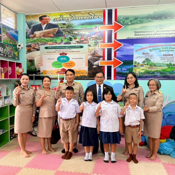 ลงพื้นที่ตรวจเยี่ยมโรงเรียนในสังกัด