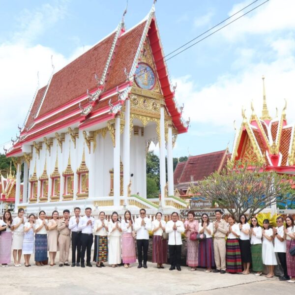 ร่วมทำบุญฯ เนื่องในเทศกาลวันเข้าพรรษาและวันพระ